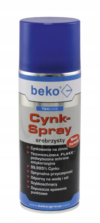 BEKO cynk-spray srebrzysty 400 ml cynkowanie na zimno