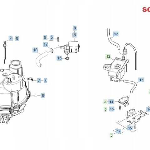 Regulator ciśnienia do parownicy KARCHER SC 2.500 C SC 4.100 C 6.412-280.3