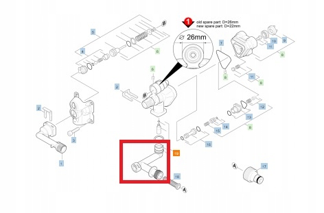 KARCHER przyłącże ciśnieniowe króciec K 3.80 K 3.75 K 4.80