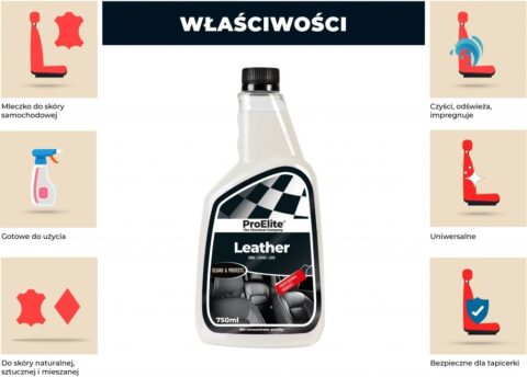 PROELITE Leather 750ml do czyszczenie skóry