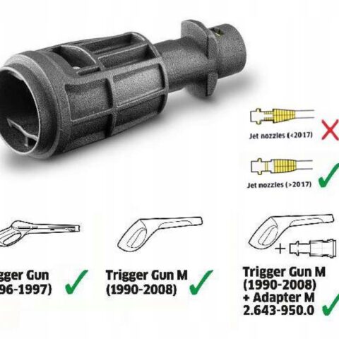 5074c55c173f66d9854ae9b02cab0fcf.jpg Adapter do pistoletów KARCHER adapter lancy dyszy stare i nowe 2.643-950.0
