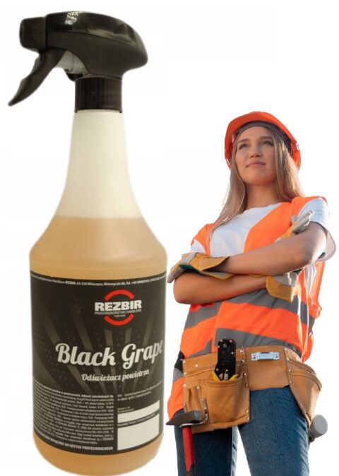 ODŚWIEŻACZ POWIETRZA Rezbir NEUTRALIZATOR ZAPACHÓW zapach BLACK GRAPE 1 L