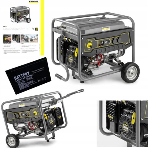 Agregat prądotwórczy jednofazowy KARCHER 3000 W benzyna PGG 3/1 1.042-207.0