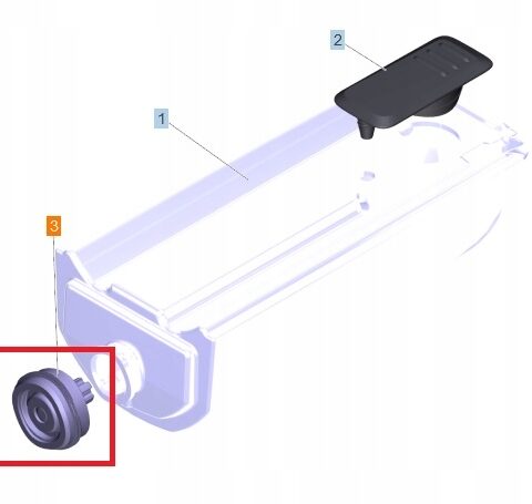 Zawór zbiornika czystej wody do mopa KARCHER FC 3 5 7 4.055-112.0
