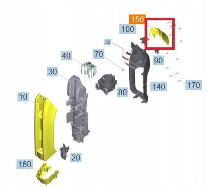 b2908a8aa95177ea2d1ca0c6c9bf29da.jpg Pokrywa górna do mopa elektrycznego KARCHER FC 5 Cordless 9.038-595.0
