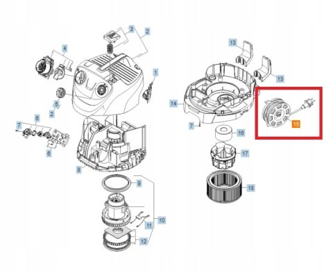 b3e1db2e41e302e935e9d8d0f5f6ebe9.jpg Automatyczna zwijarka i kabel do odkurzacza KARCHER WD 9.001-869.0 ORYGINAŁ