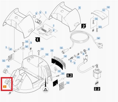 ba6430e2f8446f964f1c19e41731ff0c.jpg Włącznik z lampką do odkurzaczy KARCHER z serii SE wyłącznik 6.959-398.0