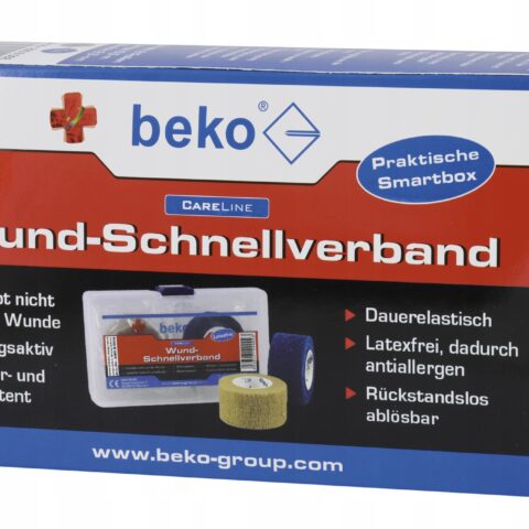 c1d8200829d7b83ea30220a2486e3b97.jpg BEKO błyskawiczny zestaw opatrunkowy dwie rolki 25 mm x 6,5 m