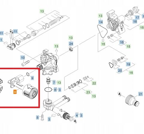 c686ecb33af3ebe6503973a64a4bf119.jpg Króciec, aluminiowe złącze ciśnienia do myjek KARCHER K4 K5 9.042-096.0