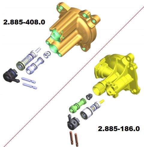Tłok wyłącznika głowicy do myjek KARCHER K 6 K 7 HD HDS 2.885-186.0