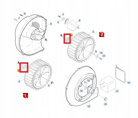 Sprzęgło wentylatora pompy paliwa do myjek KARCHER HDS 5.471-060.0