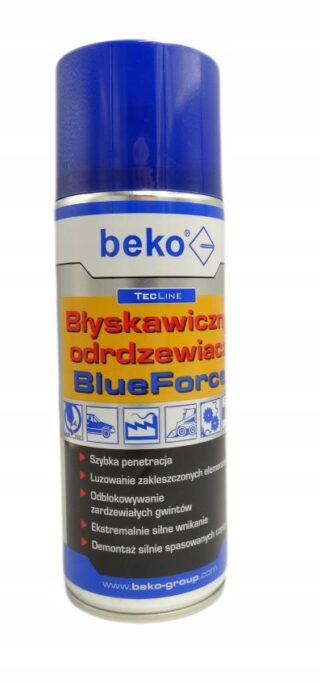 BEKO błyskawiczny odrdzewiacz BlueForce 400 ml