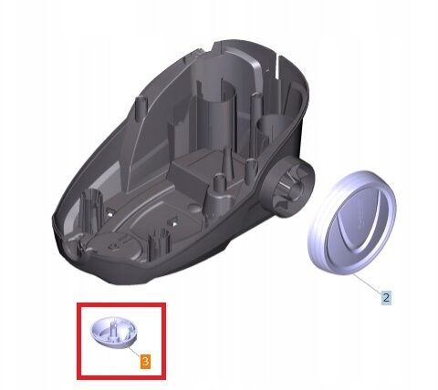 Kółko zwrotne do parownicy KARCHER z serii SC, premium 4.512-073.0 ORYGINAŁ