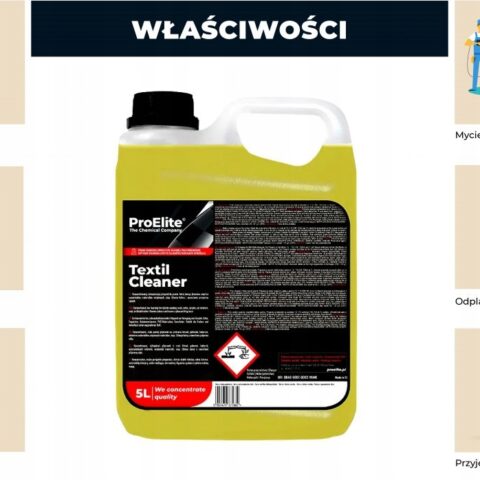 PROELITE Textil Cleaner 5L pranie tapicerki